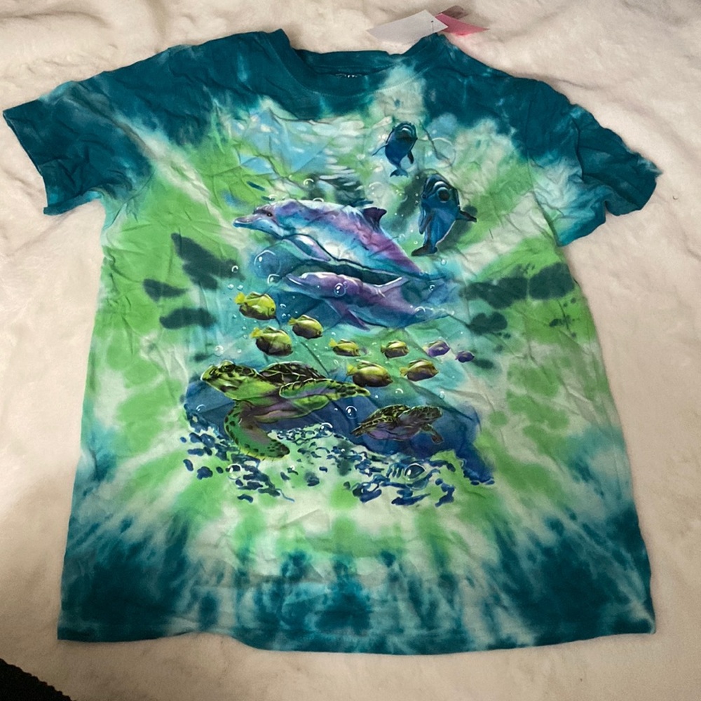 Tyedye dolphin shirt